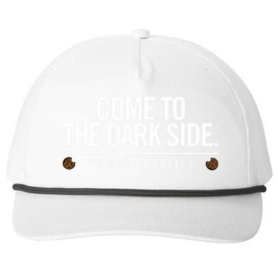 Come To The Dark Side We Have Cookies Funny Snapback Five-Panel Rope Hat