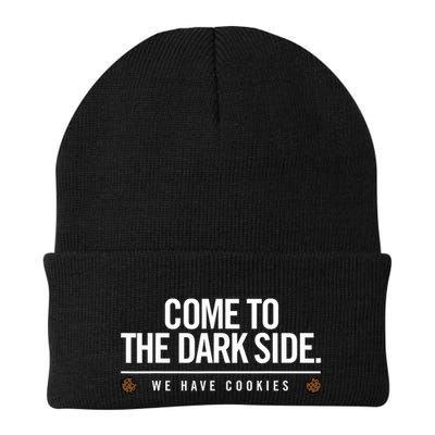 Come To The Dark Side We Have Cookies Funny Beanie