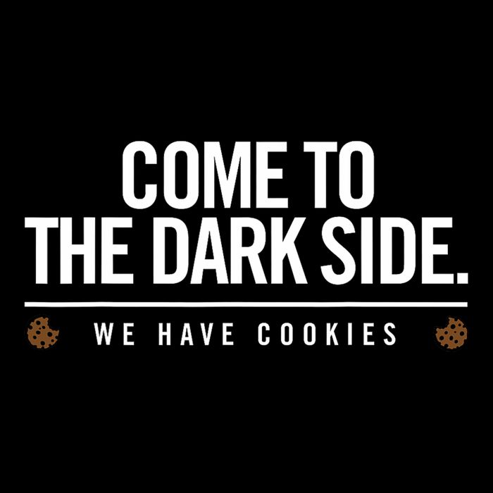 Come To The Dark Side We Have Cookies Funny Drawstring Bag