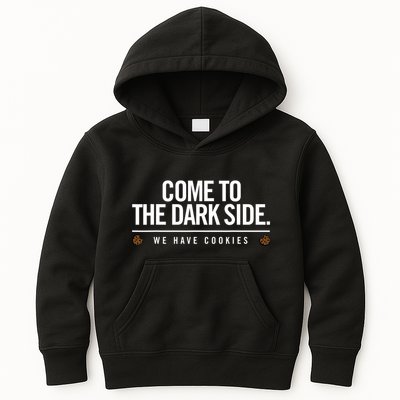 Come To The Dark Side We Have Cookies Funny Kids Hoodie