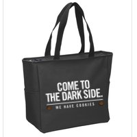 Come To The Dark Side We Have Cookies Funny Zip Tote Bag
