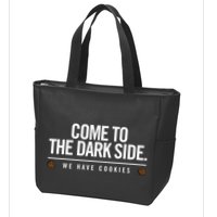 Come To The Dark Side We Have Cookies Funny Zip Tote Bag