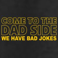 Come To The Dad Side We Have Bad Jokes Funny Father's Day Adult Drive Performance Visor