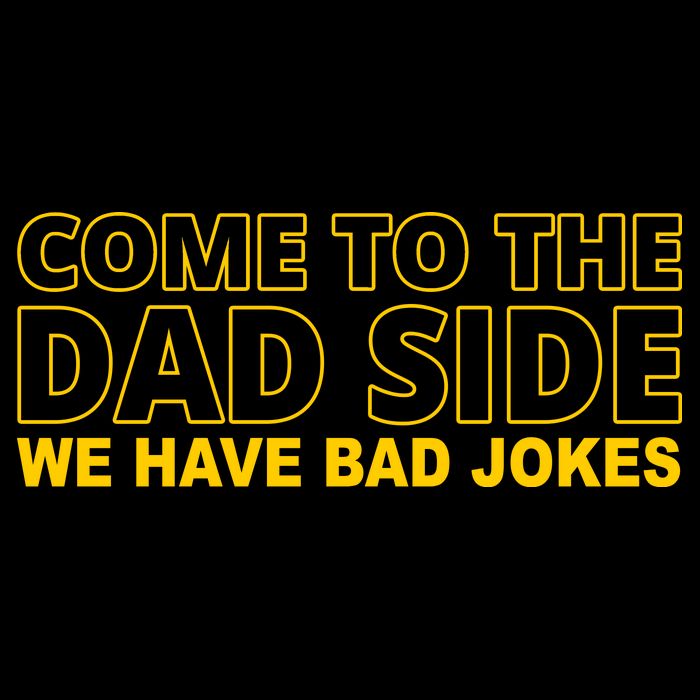 Come To The Dad Side We Have Bad Jokes Funny Father's Day Wool Snapback Cap