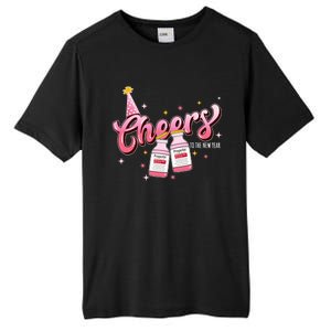 Cheers To The New Year Icu Nurse 2024 Happy New Year Nurse Meaningful Gift Tall Fusion ChromaSoft Performance T-Shirt