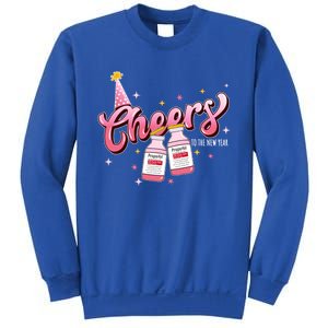 Cheers To The New Year Icu Nurse 2024 Happy New Year Nurse Meaningful Gift Sweatshirt