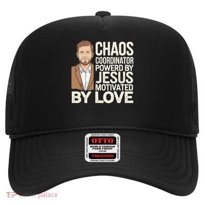 Christian Teacher Theology Bible Study by Christianity 6 High Crown Mesh Back Trucker Hat
