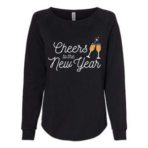 Cheers To The New Year New Years Gift Womens California Wash Sweatshirt