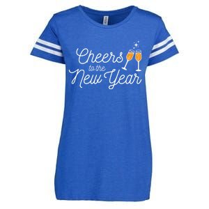 Cheers To The New Year New Years Gift Enza Ladies Jersey Football T-Shirt