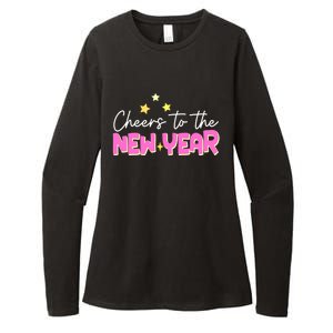 Cheers To The New Year Gift Womens CVC Long Sleeve Shirt