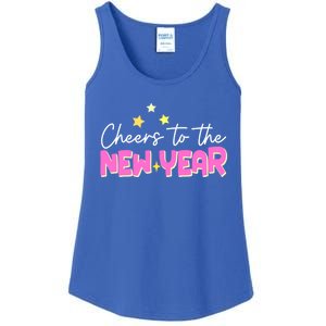 Cheers To The New Year Gift Ladies Essential Tank