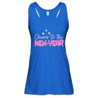 Cheers To The New Year Gift Ladies Essential Flowy Tank