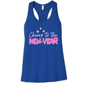 Cheers To The New Year Gift Women's Racerback Tank