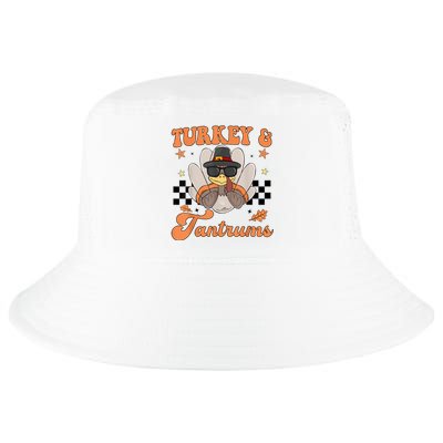 Cute Turkey & Tantrums Baby Boy Funny Thanksgiving Cool Comfort Performance Bucket Hat