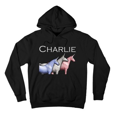 Charlie The Unicorns Shun Raglan Baseball Hoodie