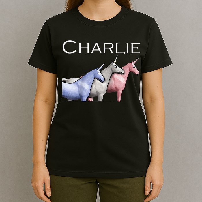 Charlie The Unicorns Shun Raglan Baseball T-Shirt