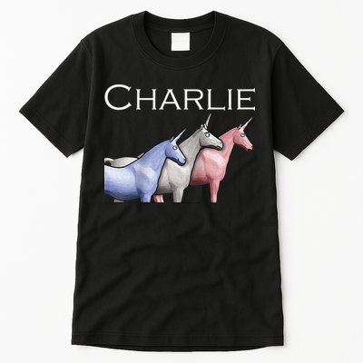 Charlie The Unicorns Shun Raglan Baseball Tall T-Shirt