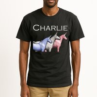 Charlie The Unicorns Shun Raglan Baseball Tall T-Shirt