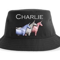 Charlie The Unicorns Shun Raglan Baseball Sustainable Bucket Hat