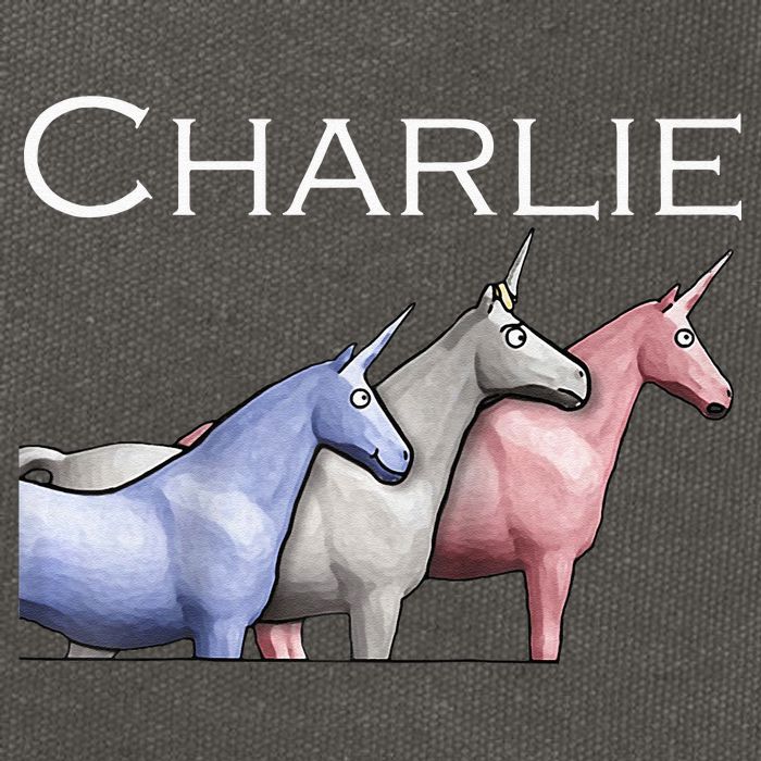 Charlie The Unicorns Shun Raglan Baseball Cotton Canvas Backpack