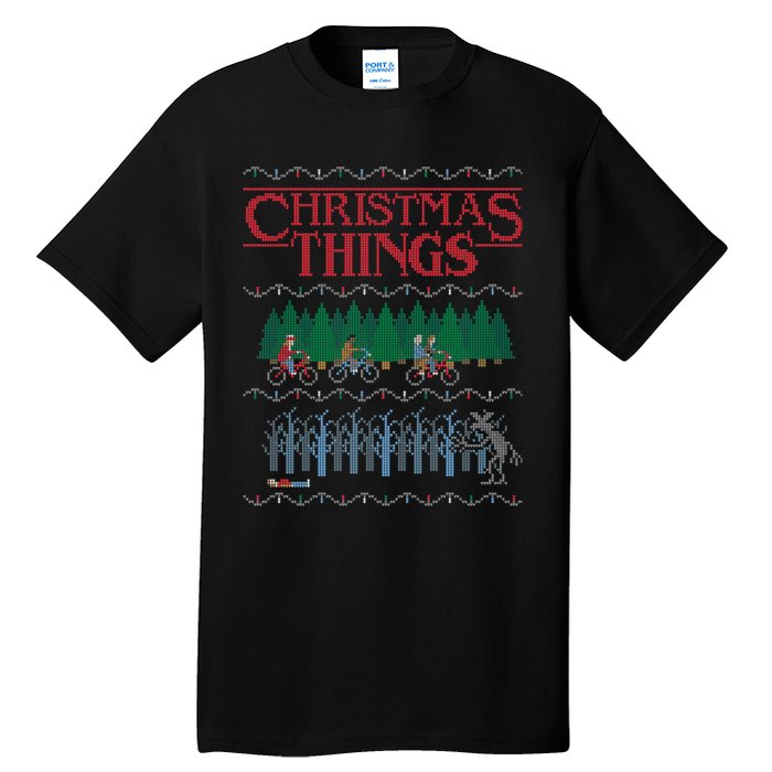 Christmas Things Ugly Christmas Sweater Tall T-Shirt