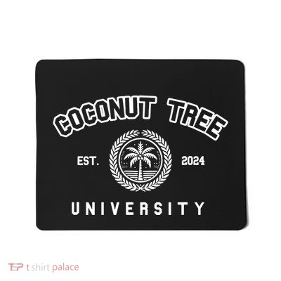 Coconut Tree University Coconut Tree Kamala Harris Meme Mousepad
