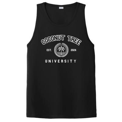 Coconut Tree University Coconut Tree Kamala Harris Meme PosiCharge Competitor Tank