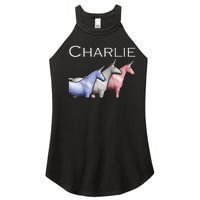 Charlie The Unicorns Shun Raglan Baseball Women’s Perfect Tri Rocker Tank