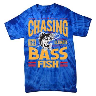 Chasing The Ultimate Bass Fish Funny Gift Tie-Dye T-Shirt