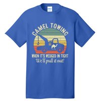 Camel Towing Vintage Tow Truck Retro Funny Adult Humor Cute Gift Tall T-Shirt