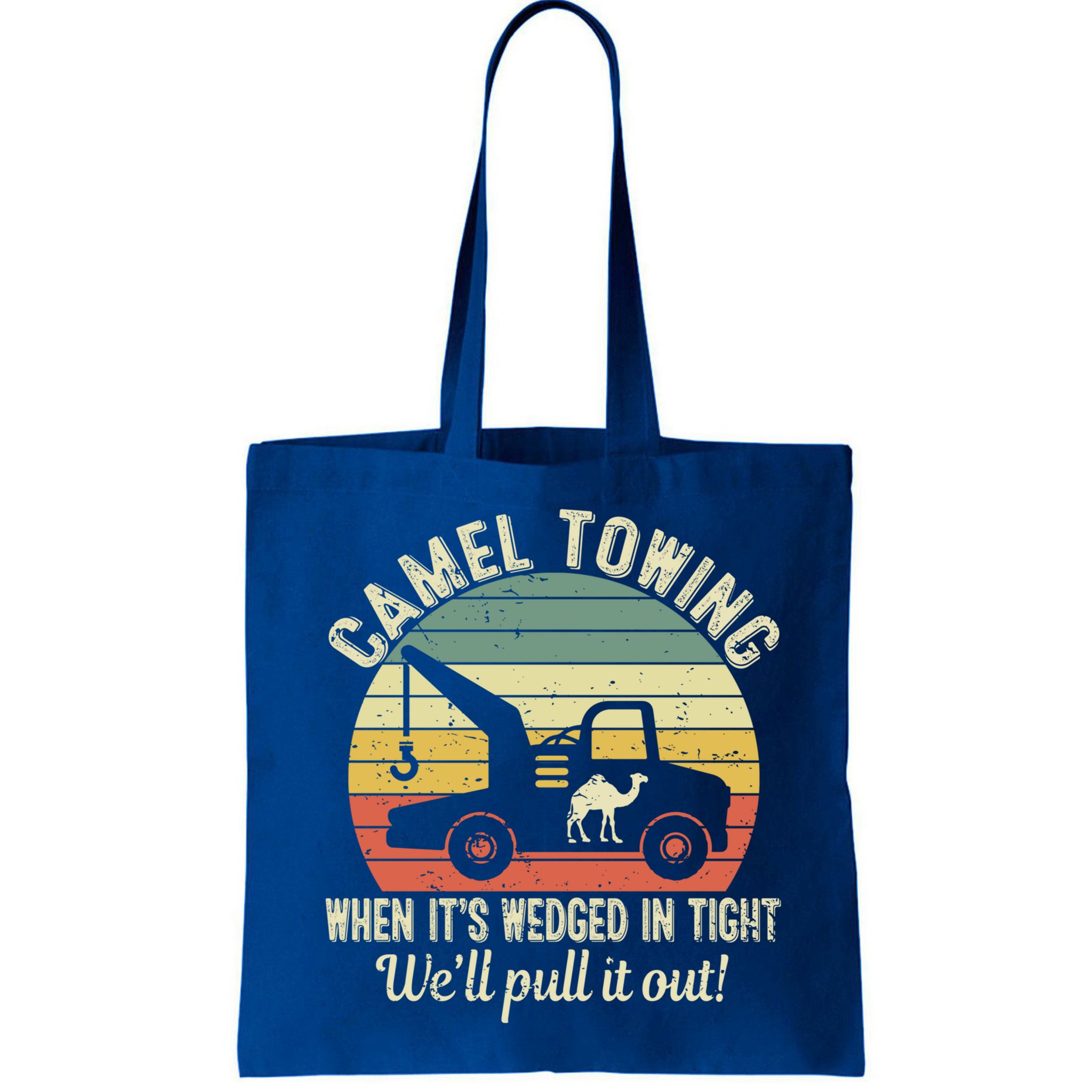 Camel Towing Vintage Tow Truck Retro Funny Adult Humor Cute Gift Bag