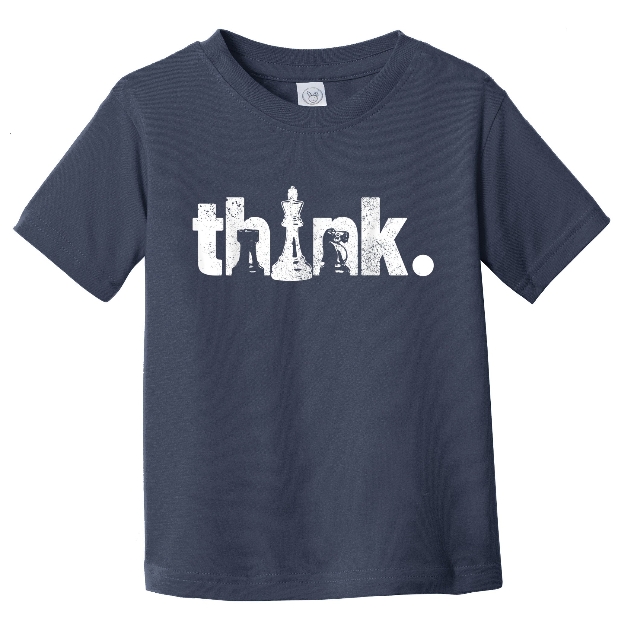 Chess Think Vintage Chess Master Club Chess Player Toddler T-Shirt