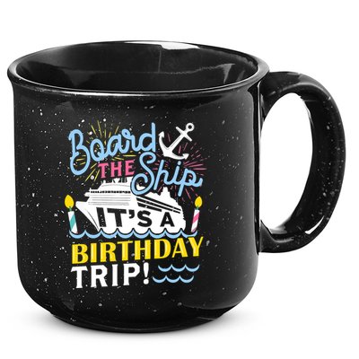 Cruise Trip Vacation Gift - Birthday Cruise 15oz Campfire Ceramic Mug