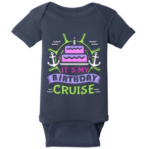 Cruise Trip Vacation Gift Birthday Cruise Baby Bodysuit