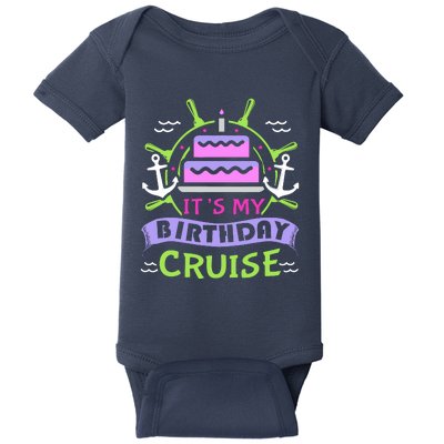 Cruise Trip Vacation Gift Birthday Cruise Baby Bodysuit