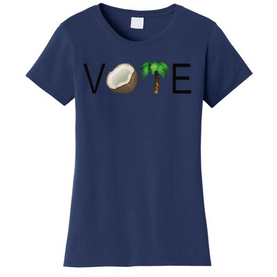 Coconut Tree Vote Funny Kamala Gift Women's T-Shirt