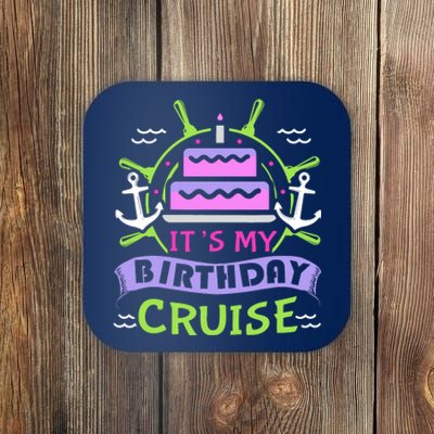 Cruise Trip Vacation Gift Birthday Cruise Coaster