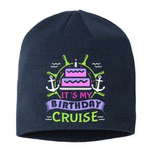 Cruise Trip Vacation Gift Birthday Cruise Sustainable Beanie