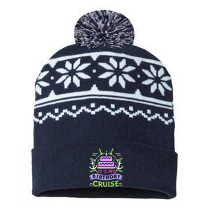 Cruise Trip Vacation Gift Birthday Cruise USA-Made Snowflake Beanie