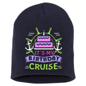 Cruise Trip Vacation Gift Birthday Cruise Short Acrylic Beanie