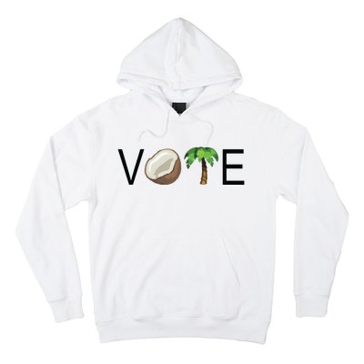 Coconut Tree Vote Funny Kamala Hoodie