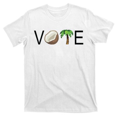 Coconut Tree Vote Funny Kamala T-Shirt