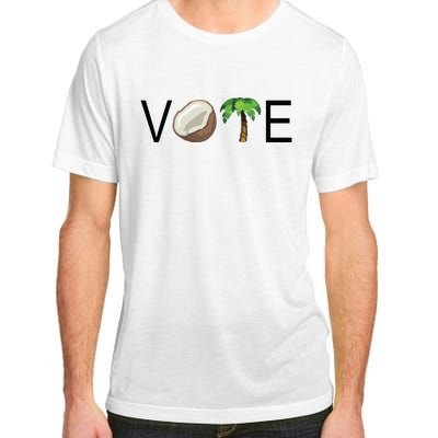 Coconut Tree Vote Funny Kamala Adult ChromaSoft Performance T-Shirt