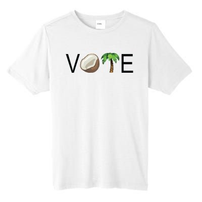 Coconut Tree Vote Funny Kamala Tall Fusion ChromaSoft Performance T-Shirt