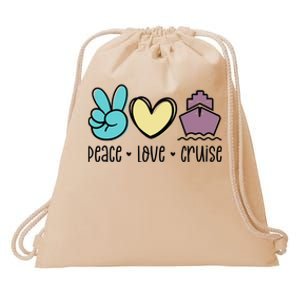 Cruise Trip Vacation Travel Girls Trip Cruising Drawstring Bag