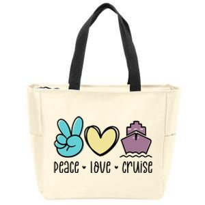 Cruise Trip Vacation Travel Girls Trip Cruising Zip Tote Bag