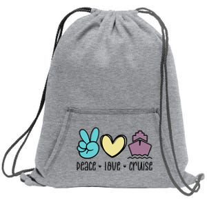 Cruise Trip Vacation Travel Girls Trip Cruising Sweatshirt Cinch Pack Bag