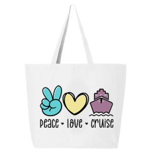 Cruise Trip Vacation Travel Girls Trip Cruising 25L Jumbo Tote