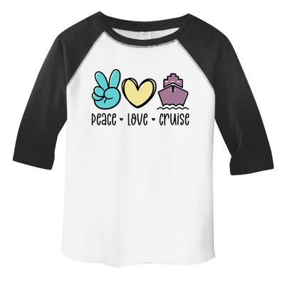 Cruise Trip Vacation Travel Girls Trip Cruising Toddler Fine Jersey T-Shirt