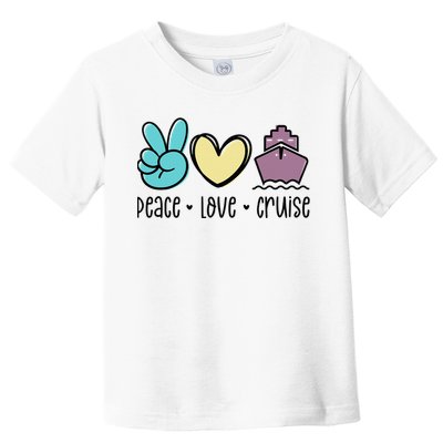 Cruise Trip Vacation Travel Girls Trip Cruising Toddler T-Shirt